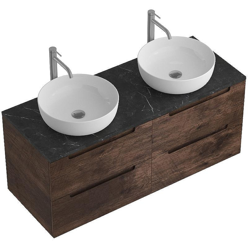 Тумба под раковину BelBagno Etna 120 ETNA-1200-4C-SO-2-RW подвесная Rovere Moro, купить, цена, заказать, магазин, доставка, скидка, промокод, купить, цена, заказать, магазин, доставка, скидка, промокод