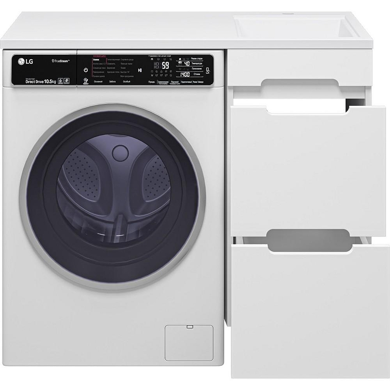 Тумба под раковину Misty Байкал 100 Э-Бай06040-022Я Белая, купить, цена, заказать, магазин, доставка, скидка, промокод, купить, цена, заказать, магазин, доставка, скидка, промокод