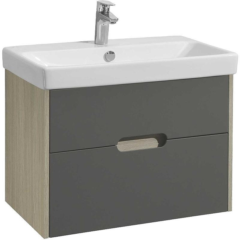 Тумба под раковину Aquaton Оливия 70 1A254301OLUG0 подвесная Грей Дуб ойстер, купить, цена, заказать, магазин, доставка, скидка, промокод, купить, цена, заказать, магазин, доставка, скидка, промокод