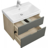 Тумба под раковину Aquaton Оливия 70 1A254301OLUG0 подвесная Грей Дуб ойстер, купить, цена, заказать, магазин, доставка, скидка, промокод, купить, цена, заказать, магазин, доставка, скидка, промокод
