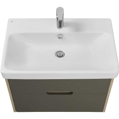 Тумба под раковину Aquaton Оливия 70 1A254301OLUG0 подвесная Грей Дуб ойстер