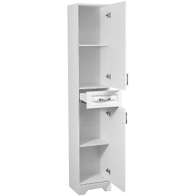 Шкаф пенал Stella Polar Кармела 36 SP-00000191 Ольха белая