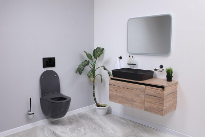 Тумба под раковину Alcora Vitale 100 95332 подвесная цвет Секвойя крем