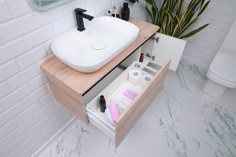 Тумба под раковину Alcora Vitale 100 95332 подвесная цвет Секвойя крем, купить, цена, заказать, магазин, доставка, скидка, промокод, купить, цена, заказать, магазин, доставка, скидка, промокод