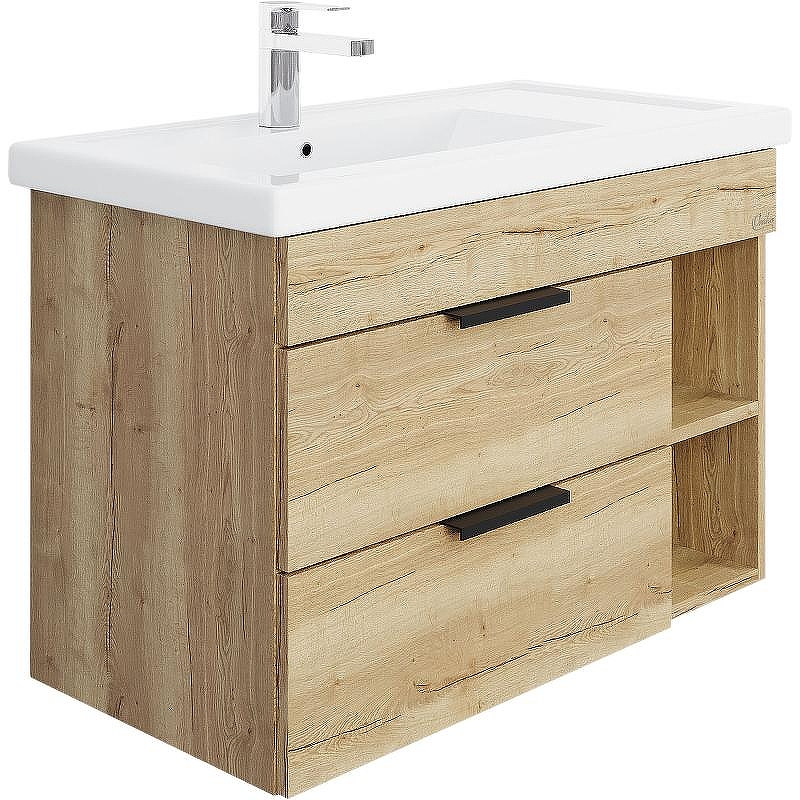 Тумба под раковину Onika Легран 80.13 108047 подвесная Дуб галифакс, купить, цена, заказать, магазин, доставка, скидка, промокод, купить, цена, заказать, магазин, доставка, скидка, промокод
