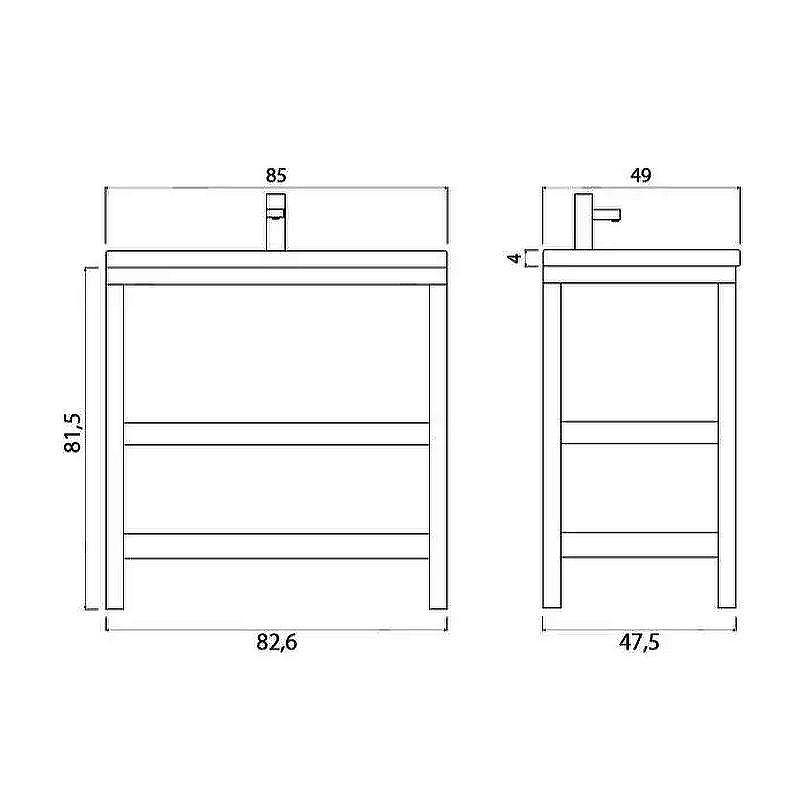 Тумба под раковину Creto Provence 85 9-1008V Venge, купить, цена, заказать, магазин, доставка, скидка, промокод, купить, цена, заказать, магазин, доставка, скидка, промокод