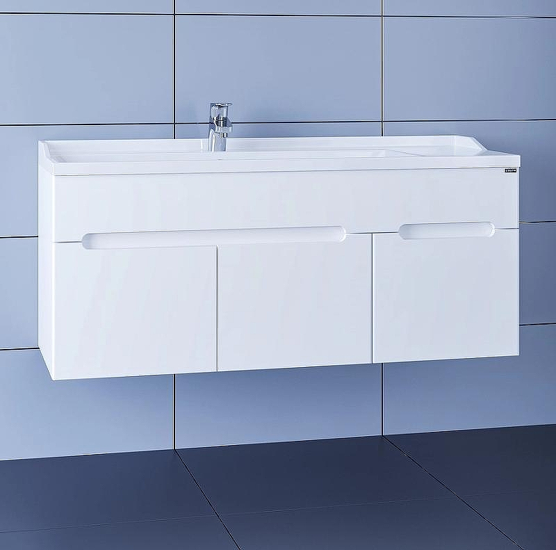 Тумба под раковину СанТа Лондон 120 224032 подвесная Белая, купить, цена, заказать, магазин, доставка, скидка, промокод, купить, цена, заказать, магазин, доставка, скидка, промокод