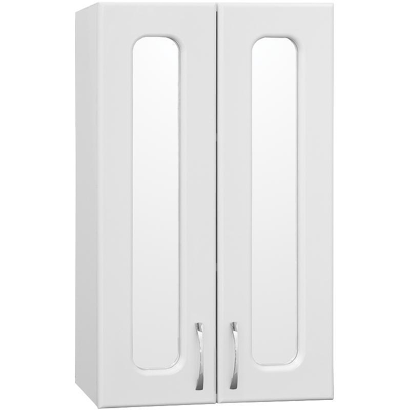 Подвесной шкаф Style Line Эко Стандарт 48 со стеклом Белый глянец, купить, цена, заказать, магазин, доставка, скидка, промокод, купить, цена, заказать, магазин, доставка, скидка, промокод