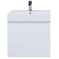 Тумба под раковину Aquanet Йорк 60 202094 подвесная Белый глянец, купить, цена, заказать, магазин, доставка, скидка, промокод, купить, цена, заказать, магазин, доставка, скидка, промокод