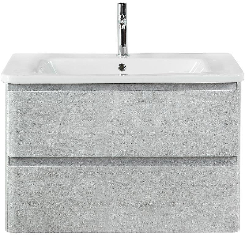 Тумба под раковину BelBagno 80 ALBANO-CER-800-2C-SO-CVG подвесная Cemento Verona Grigio, купить, цена, заказать, магазин, доставка, скидка, промокод, купить, цена, заказать, магазин, доставка, скидка, промокод