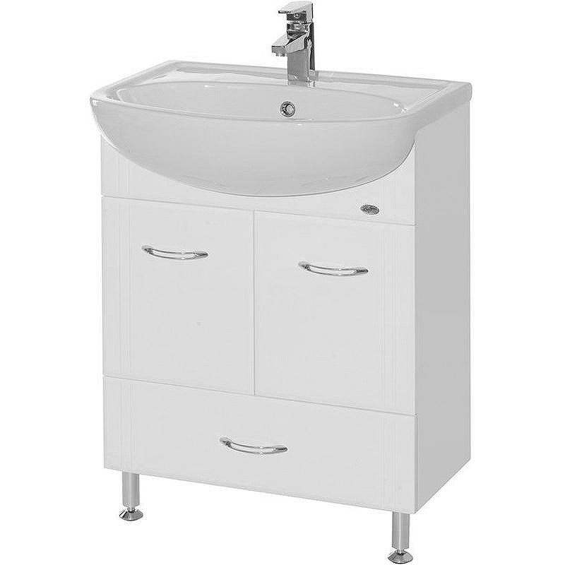 Тумба под раковину Bellezza Уют 55 4635008070012 Белая, купить, цена, заказать, магазин, доставка, скидка, промокод, купить, цена, заказать, магазин, доставка, скидка, промокод