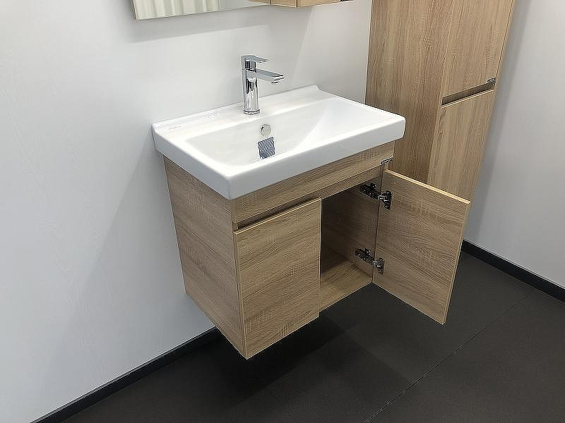 Тумба с раковиной Comforty Тромсе 60 00004142217 подвесная Дуб сонома, купить, цена, заказать, магазин, доставка, скидка, промокод, купить, цена, заказать, магазин, доставка, скидка, промокод