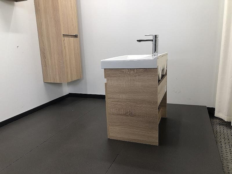 Тумба с раковиной Comforty Тромсе 60 00004142217 подвесная Дуб сонома, купить, цена, заказать, магазин, доставка, скидка, промокод, купить, цена, заказать, магазин, доставка, скидка, промокод