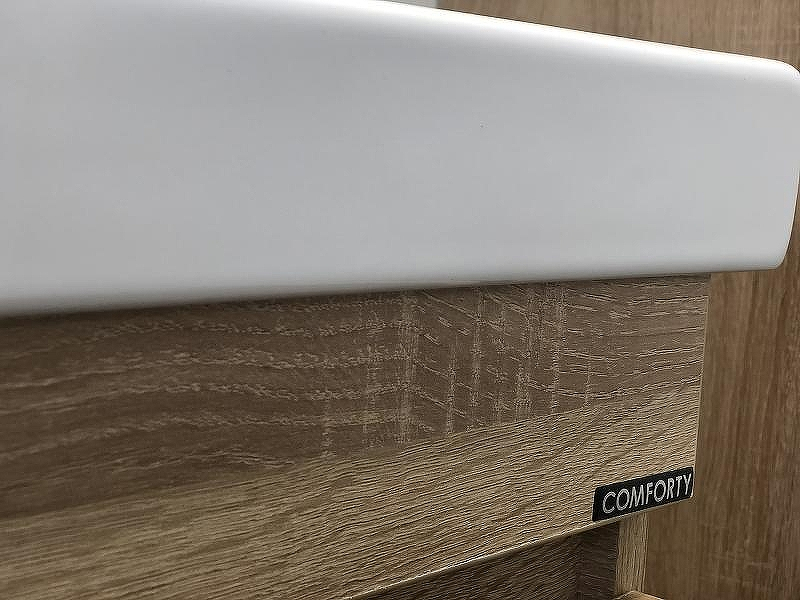 Тумба с раковиной Comforty Тромсе 60 00004142217 подвесная Дуб сонома, купить, цена, заказать, магазин, доставка, скидка, промокод, купить, цена, заказать, магазин, доставка, скидка, промокод