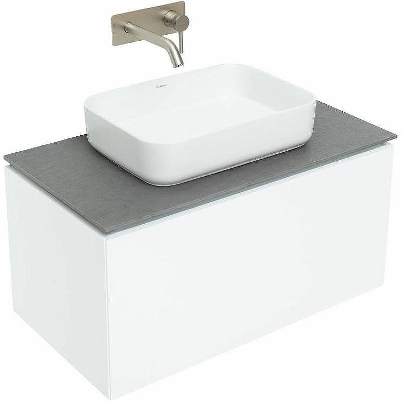 Тумба под раковину Allen Brau Infinity 85 1.21002.WM подвесная Белая матовая, купить, цена, заказать, магазин, доставка, скидка, промокод, купить, цена, заказать, магазин, доставка, скидка, промокод