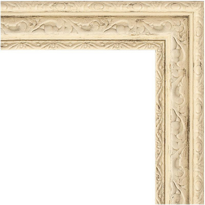 Зеркало Evoform Definite 153х73 BY 1115 в багетной раме - Слоновая кость 51
