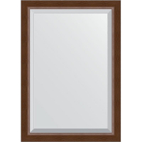 Зеркало Evoform Exclusive 102х72 BY 1197 с фацетом в багетной раме - Орех 65, купить, цена, заказать, магазин, доставка, скидка, промокод, купить, цена, заказать, магазин, доставка, скидка, промокод