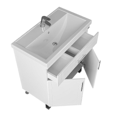 Тумба под раковину СанТа Дублин 80 223005 Белая