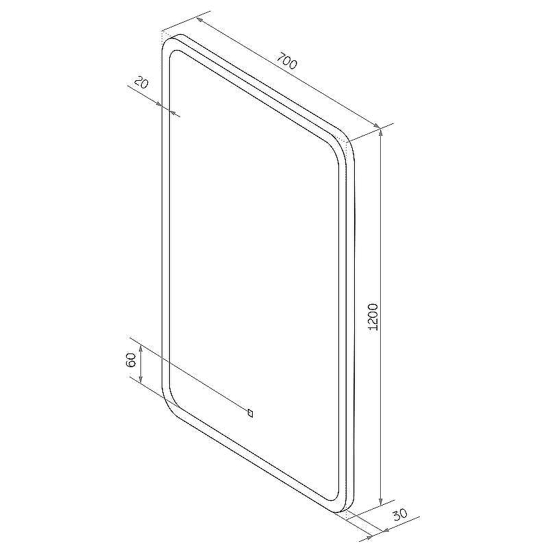 Зеркало Континент Glamour 700х1200 ЗЛП236 с подсветкой с сенсорным выключателем, купить, цена, заказать, магазин, доставка, скидка, промокод, купить, цена, заказать, магазин, доставка, скидка, промокод