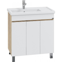 Тумба под раковину СанТа Марс 80 700411 Белая Янтарное дерево, купить, цена, заказать, магазин, доставка, скидка, промокод, купить, цена, заказать, магазин, доставка, скидка, промокод