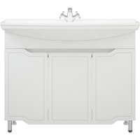 Тумба под раковину Corozo Мирра 105 SD-00001544 Белая, купить, цена, заказать, магазин, доставка, скидка, промокод, купить, цена, заказать, магазин, доставка, скидка, промокод