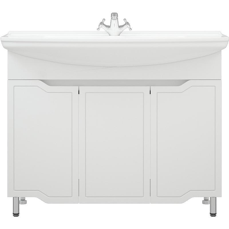 Тумба под раковину Corozo Мирра 105 SD-00001544 Белая, купить, цена, заказать, магазин, доставка, скидка, промокод, купить, цена, заказать, магазин, доставка, скидка, промокод