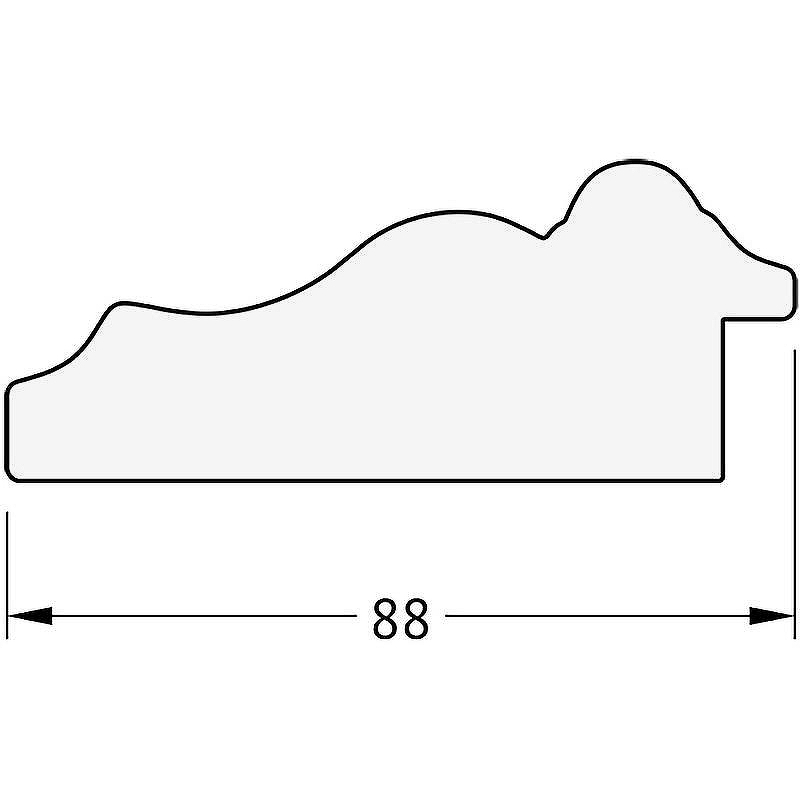 Зеркало Evoform Exclusive 156х66 BY 3568 с фацетом в багетной раме - Римское золото 88, купить, цена, заказать, магазин, доставка, скидка, промокод, купить, цена, заказать, магазин, доставка, скидка, промокод