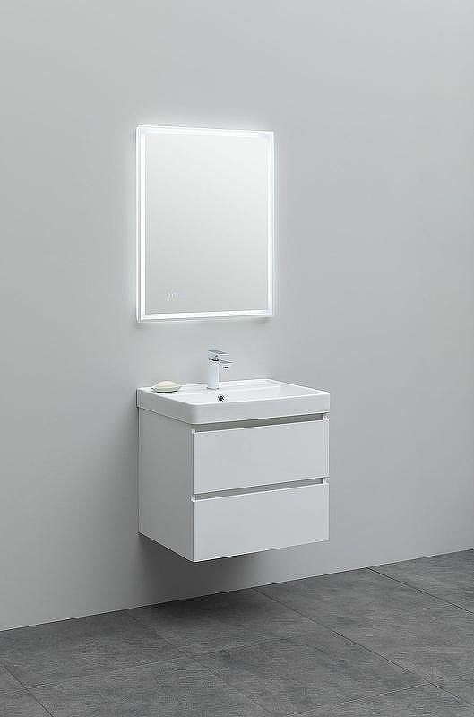 Тумба с раковиной Aquanet Вега 60 308319 подвесная Белый глянец, купить, цена, заказать, магазин, доставка, скидка, промокод, купить, цена, заказать, магазин, доставка, скидка, промокод