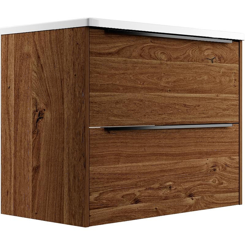 Тумба под раковину WellWant Rovero 80 WWTRN0821EB подвесная Дуб, купить, цена, заказать, магазин, доставка, скидка, промокод, купить, цена, заказать, магазин, доставка, скидка, промокод