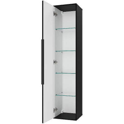 Шкаф пенал Brevita Savoy 35 SAV-05035-030 подвесной Черный матовый