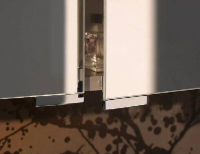 Зеркальный шкаф Keuco Royal Universe 80 12703171301 с подсветкой Серебристый