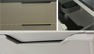 Тумба с раковиной Parly Spa Rhea 100 Rhea100 10134 подвесная Серая матовая