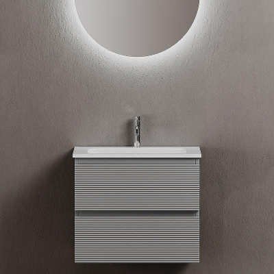 Тумба под раковину Sancos Folk 60 FL60ES подвесная Ergraut soft