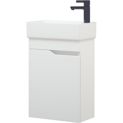 Тумба под раковину Corozo Теона 45 SD-00001628 подвесная Белая