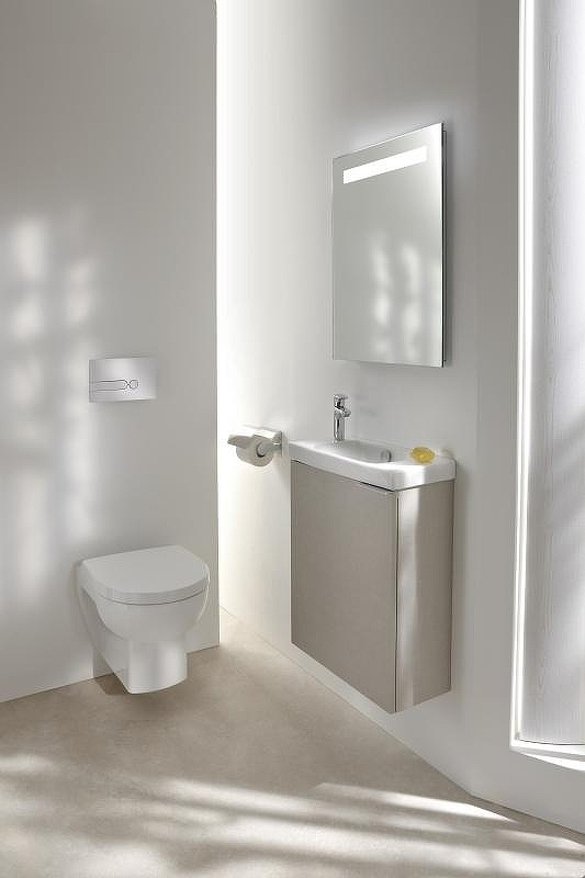 Тумба под раковину Jacob Delafon Odeon Up 50 EB863RU-J5 подвесная Белый лак, купить, цена, заказать, магазин, доставка, скидка, промокод, купить, цена, заказать, магазин, доставка, скидка, промокод