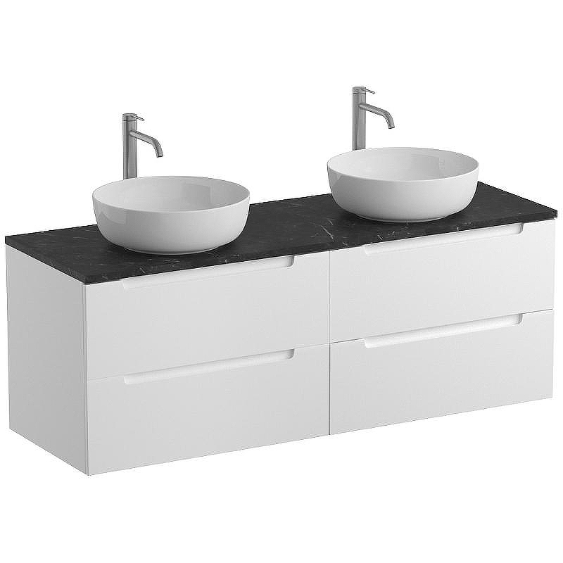 Тумба под раковину BelBagno Etna 140 ETNA-1400-4C-SO-2-BL подвесная Bianco Lucido, купить, цена, заказать, магазин, доставка, скидка, промокод, купить, цена, заказать, магазин, доставка, скидка, промокод