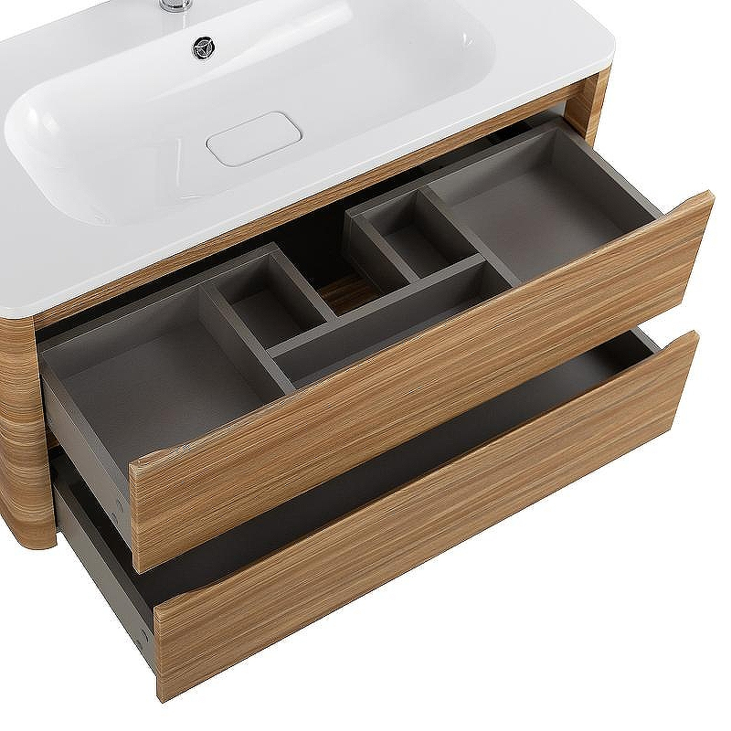 Тумба под раковину Cezares Relax 100 RELAX-1000-2C-SO-RC-P подвесная Дуб карамельный, купить, цена, заказать, магазин, доставка, скидка, промокод, купить, цена, заказать, магазин, доставка, скидка, промокод