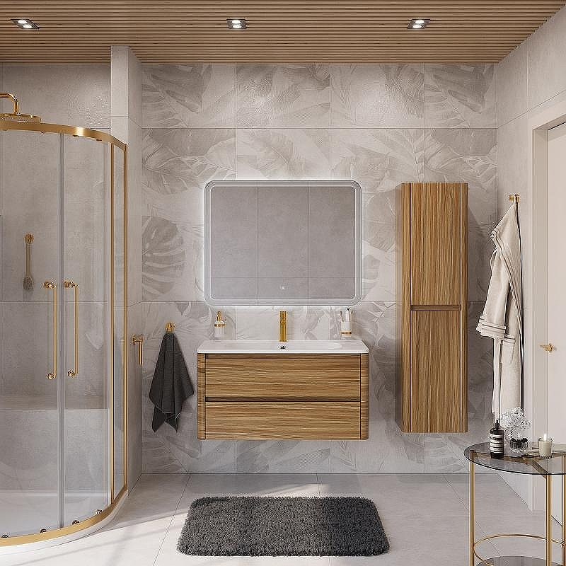 Тумба под раковину Cezares Relax 100 RELAX-1000-2C-SO-RC-P подвесная Дуб карамельный, купить, цена, заказать, магазин, доставка, скидка, промокод, купить, цена, заказать, магазин, доставка, скидка, промокод