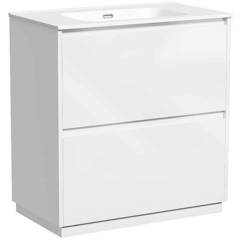 Тумба под раковину Sancos Libra Floor 80 LB80FW Белый глянец, купить, цена, заказать, магазин, доставка, скидка, промокод, купить, цена, заказать, магазин, доставка, скидка, промокод