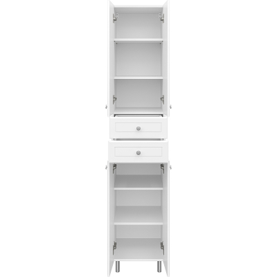 Шкаф пенал Misty 40 Э-05040-011Нж Белый глянцевый