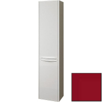 Шкаф пенал SanVit Мэри 30 pmery в цвете Ral с бельевой корзиной подвесной Красный глянец, купить, цена, заказать, магазин, доставка, скидка, промокод, купить, цена, заказать, магазин, доставка, скидка, промокод