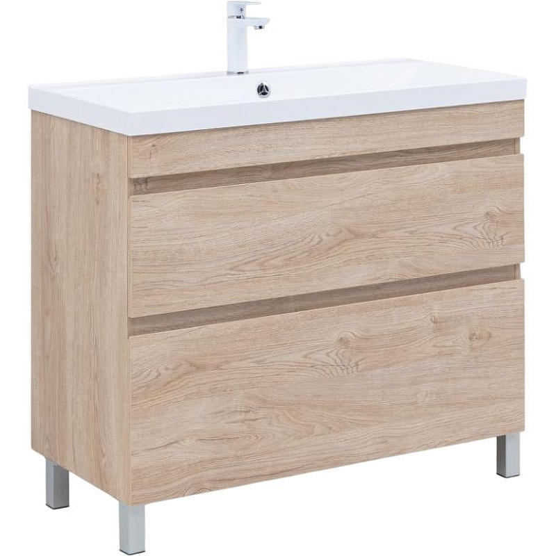 Тумба под раковину Aquanet Нота New 90 344146 Дуб светлый, купить, цена, заказать, магазин, доставка, скидка, промокод, купить, цена, заказать, магазин, доставка, скидка, промокод