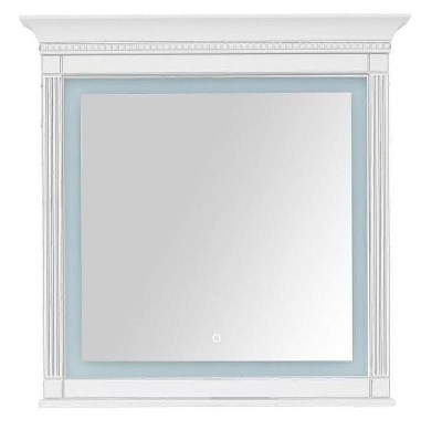 Зеркало Aquanet Селена 105 201647 с подсветкой с сенсорным выключателем Белое