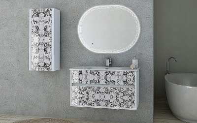 Зеркало Cezares Elegance 100 45005 с подсветкой с сенсорным выключателем