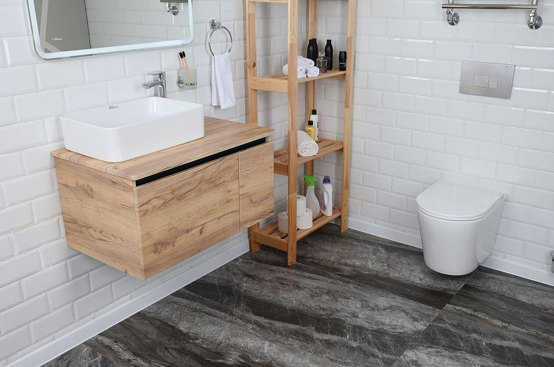 Тумба под раковину Alcora Vitale 90 95400 подвесная цвет Секвойя крем, купить, цена, заказать, магазин, доставка, скидка, промокод, купить, цена, заказать, магазин, доставка, скидка, промокод