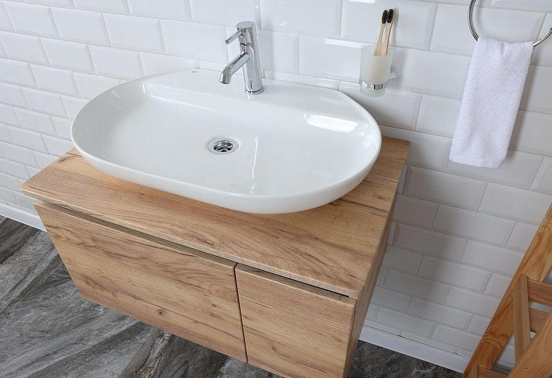 Тумба под раковину Alcora Vitale 90 95400 подвесная цвет Секвойя крем, купить, цена, заказать, магазин, доставка, скидка, промокод, купить, цена, заказать, магазин, доставка, скидка, промокод