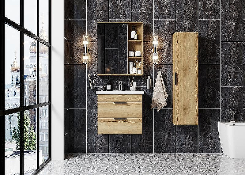 Зеркальный шкаф Onika Легран 60.00У 206071 Дуб галифакс, купить, цена, заказать, магазин, доставка, скидка, промокод, купить, цена, заказать, магазин, доставка, скидка, промокод