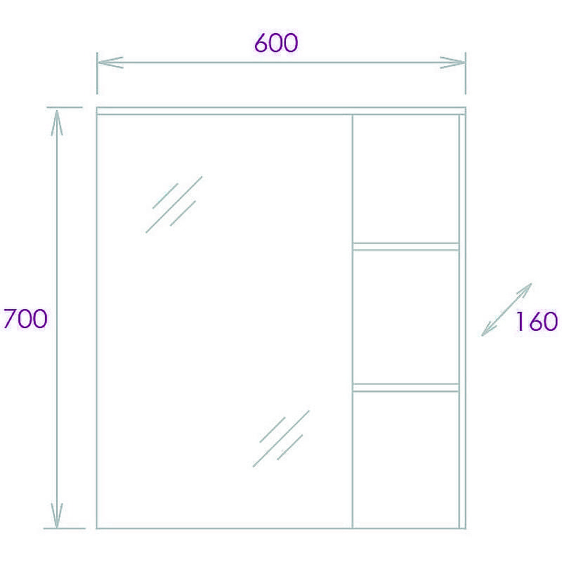 Зеркальный шкаф Onika Легран 60.00У 206071 Дуб галифакс, купить, цена, заказать, магазин, доставка, скидка, промокод, купить, цена, заказать, магазин, доставка, скидка, промокод