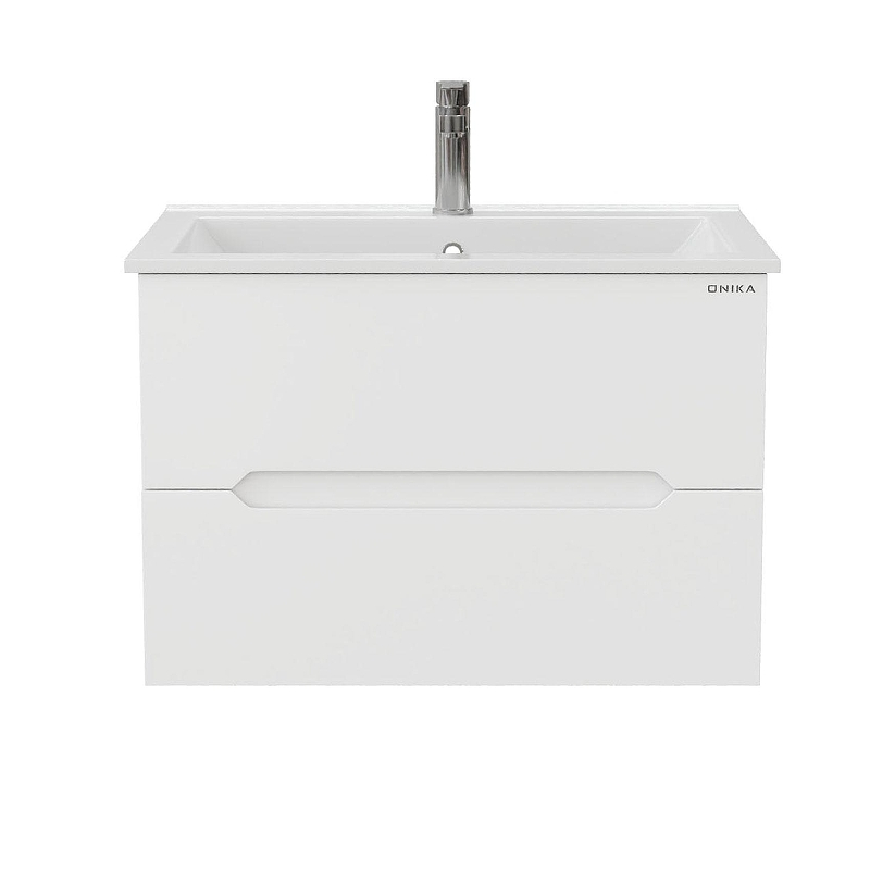 Тумба под раковину Onika Айленд 70 107063 подвесная цвет Белый, купить, цена, заказать, магазин, доставка, скидка, промокод, купить, цена, заказать, магазин, доставка, скидка, промокод