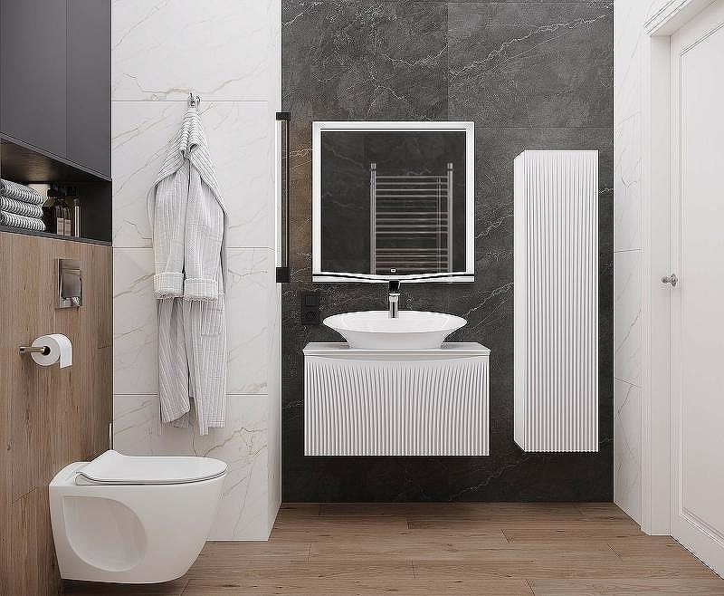 Шкаф пенал Laparet Bianca 33 R BiaL.04.135/P/W подвесной Белый, купить, цена, заказать, магазин, доставка, скидка, промокод, купить, цена, заказать, магазин, доставка, скидка, промокод